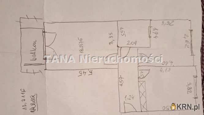 Kraków, Nowa Huta, ul. Zgody, 2 pokojowe, Mieszkanie  na sprzedaż