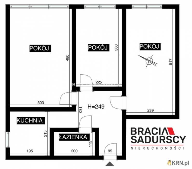 Bracia Sadurscy Oddział BS1 Kapelanka, Mieszkanie  na sprzedaż, Kraków, Prądnik Biały/Azory, ul. P. Stachiewicza