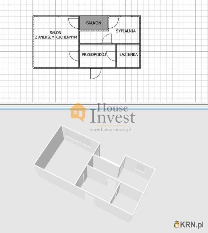 Mieszkanie  do wynajęcia, 2 pokojowe, Legnica, ul. 