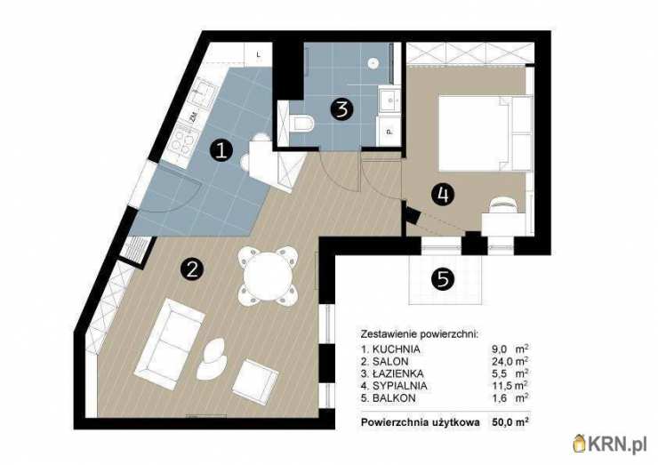 Poznań, Stare Miasto/Chwaliszewo, ul. Garbary, Mieszkanie  do wynajęcia, 2 pokojowe
