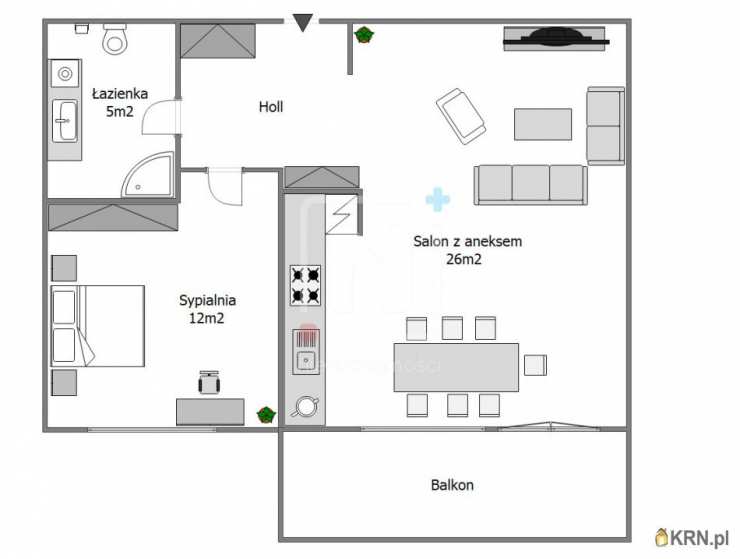 2 pokojowe, Warszawa, Mokotów, ul. Lubaszki, Mieszkanie  na sprzedaż