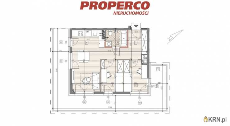 3 pokojowe, Jędrzejów, ul. , Mieszkanie  na sprzedaż