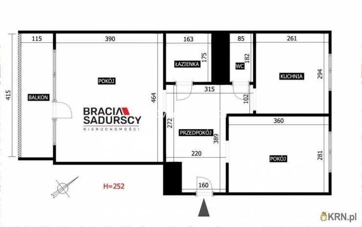 2 pokojowe, Kraków, Bieżanów-Prokocim, ul. Heleny, Mieszkanie  na sprzedaż