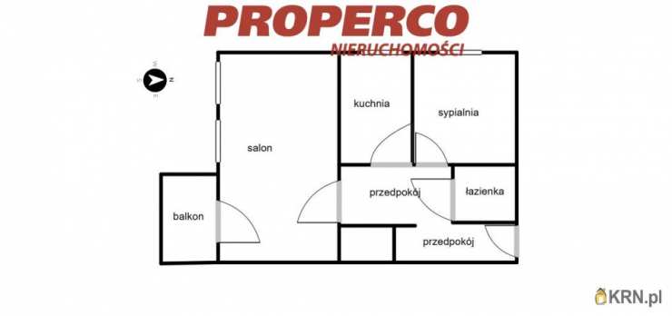 Kielce, Na Stoku, ul. , Mieszkanie  na sprzedaż, 2 pokojowe