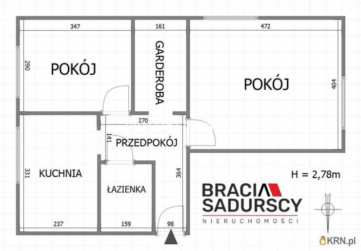 Mieszkanie  na sprzedaż, 2 pokojowe, Kraków, Nowa Huta, ul. Sportowe
