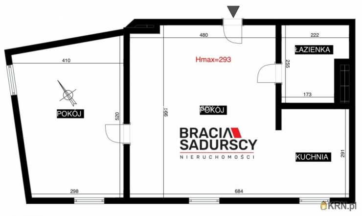 Kraków, Stare Miasto/Kazimierz, ul. Kupa, Mieszkanie  na sprzedaż, 2 pokojowe