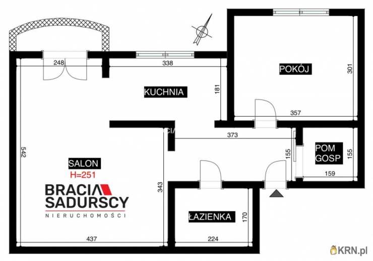 Kraków, Swoszowice/Kliny Borkowskie, ul. Borkowska, Mieszkanie  na sprzedaż, 2 pokojowe