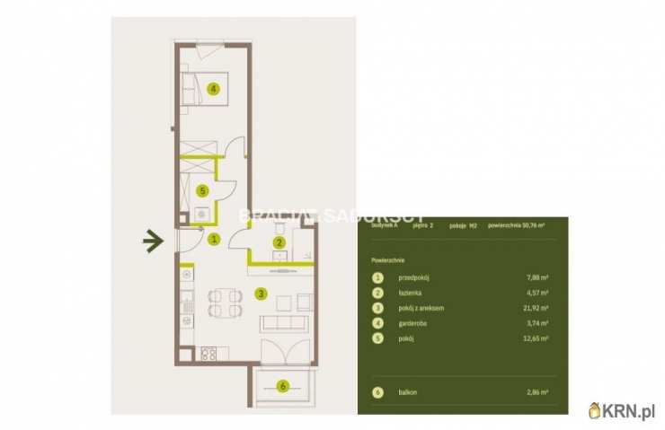 Mieszkanie  na sprzedaż, 2 pokojowe, Kraków, Prądnik Biały, ul. Imbramowska