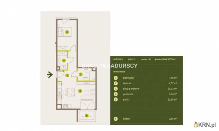 Mieszkanie  na sprzedaż, 2 pokojowe, Kraków, Prądnik Biały, ul. Imbramowska