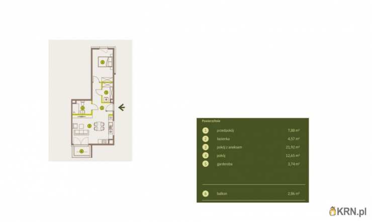 Mieszkanie  na sprzedaż, 2 pokojowe, Kraków, Prądnik Biały, ul. Imbramowska