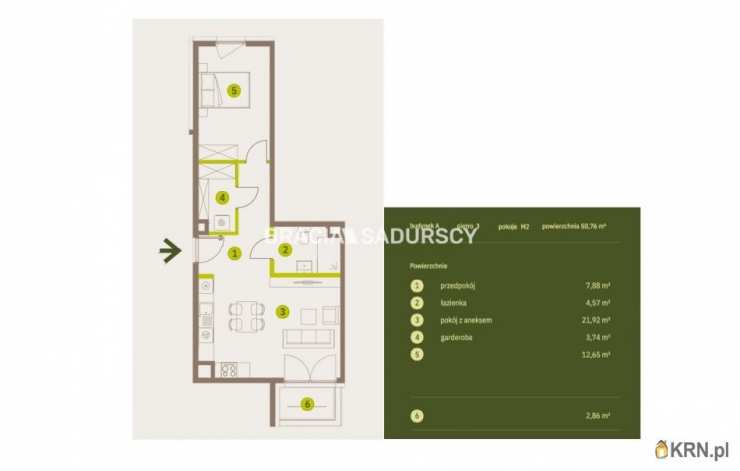 Mieszkanie  na sprzedaż, 3 pokojowe, Kraków, Prądnik Biały, ul. Imbramowska