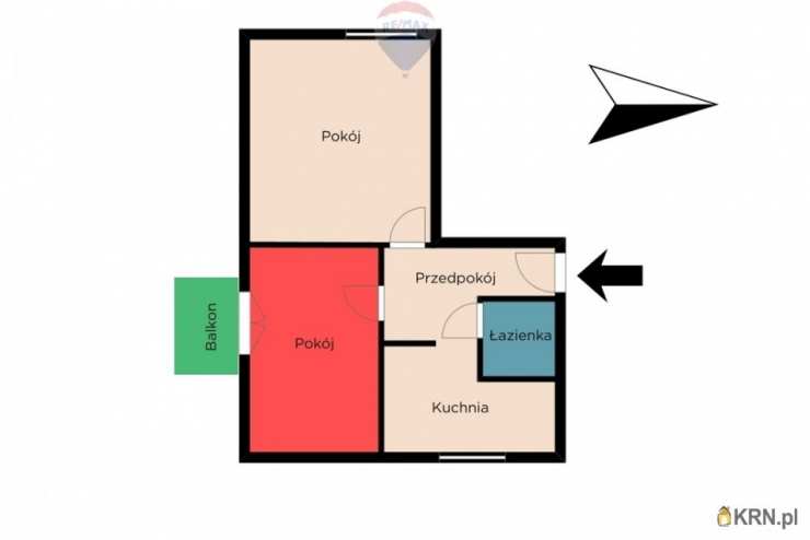 2 pokojowe, Pabianice, ul. , Mieszkanie  na sprzedaż