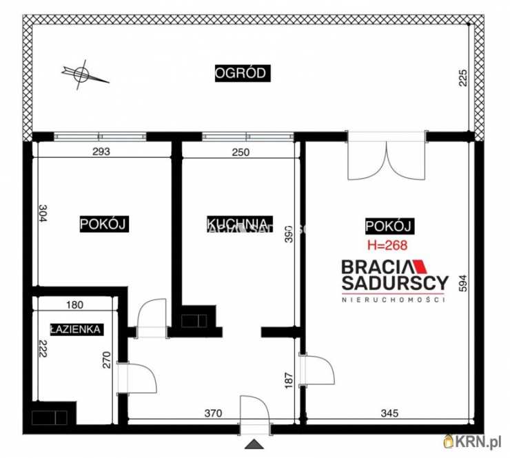Kraków, Podgórze/Płaszów, ul. Myśliwska, Mieszkanie  na sprzedaż, 2 pokojowe