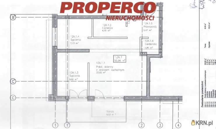 Busko-Zdrój, ul. , Mieszkanie  na sprzedaż, 3 pokojowe