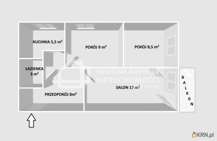 3 pokojowe, Kartuzy, ul. , Mieszkanie  na sprzedaż