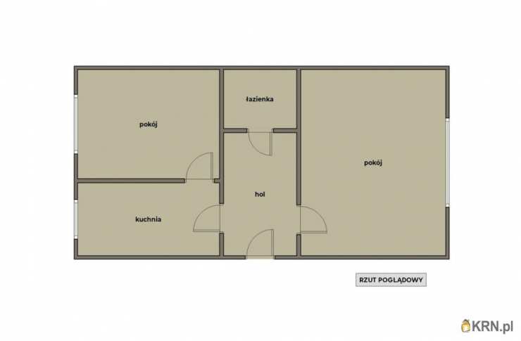 Kraków, Podgórze/Stare Podgórze, ul. gen. J. Skrzyneckiego, 2 pokojowe, Mieszkanie  na sprzedaż