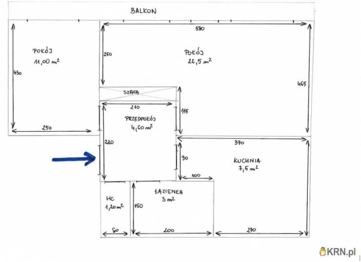 Wrocław, Krzyki, ul. Sudecka, 2 pokojowe, Mieszkanie  na sprzedaż