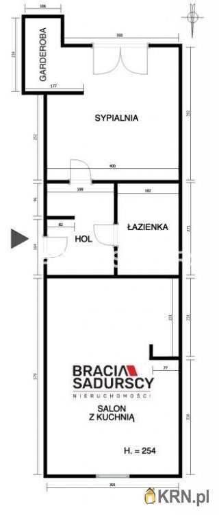 Kraków, Krowodrza/Łobzów, ul. Kazimierza Wielkiego, Mieszkanie  na sprzedaż, 2 pokojowe