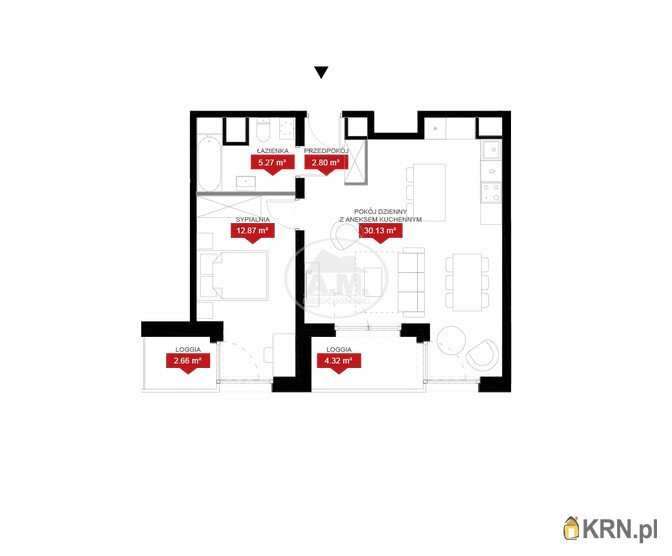 Mieszkanie  na sprzedaż, Wrocław, Psie Pole/Kleczków, ul. W. Reymonta, 1 pokojowe