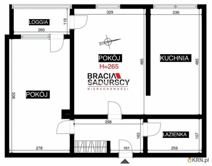 Mieszkanie  na sprzedaż, 2 pokojowe, Kraków, Prądnik Biały/Krowodrza Górka, ul. Bratysławska