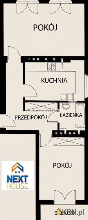 Gliwice, ul. , 2 pokojowe, Mieszkanie  na sprzedaż