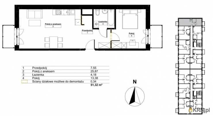 Mieszkanie  na sprzedaż, 2 pokojowe, Kraków, Bieżanów-Prokocim/Złocień, ul. 
