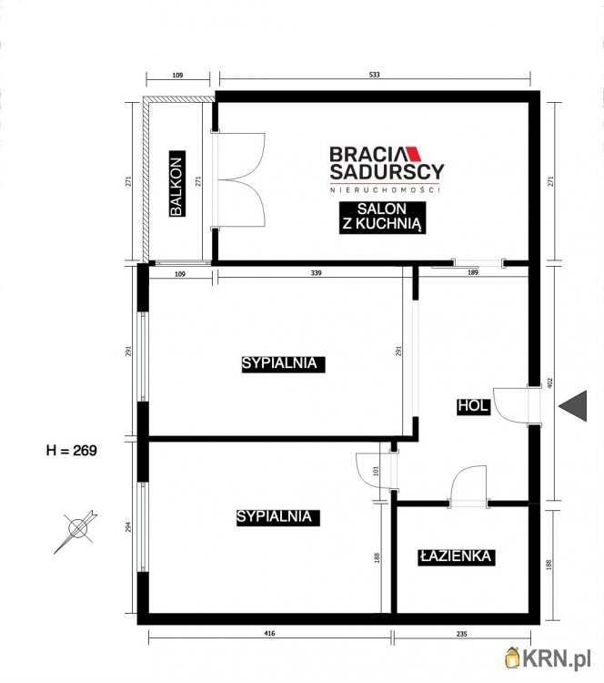 Kraków, Krowodrza/Łobzów, ul. Lubelska, 3 pokojowe, Mieszkanie  na sprzedaż