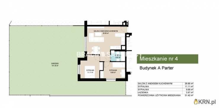 3 pokojowe, Mieszkanie  na sprzedaż, Kraków, Wzgórza Krzesławickie, ul. Kantorowicka