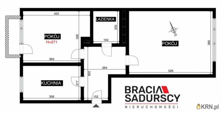 Bracia Sadurscy Oddział BS1 Kapelanka, Mieszkanie  na sprzedaż, Kraków, Nowa Huta, ul. Kolorowe