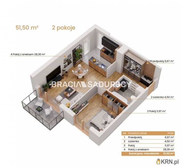 Katowice, ul. Ceglana, 2 pokojowe, Mieszkanie  na sprzedaż