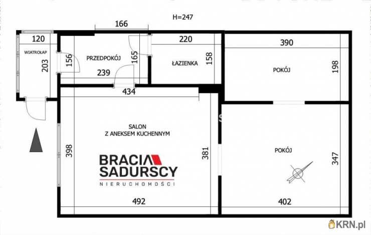 2 pokojowe, Zielonki, ul. Na Ogrody, Mieszkanie  na sprzedaż