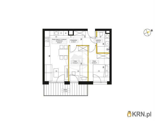 Mieszkanie  na sprzedaż, Wrocław, Fabryczna/Maślice, ul. Rędzińska, 3 pokojowe