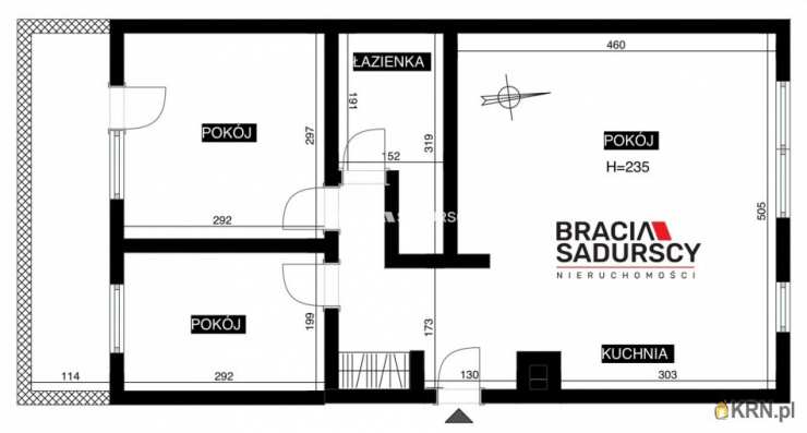 Mieszkanie  na sprzedaż, 3 pokojowe, Karniowice, ul. 
