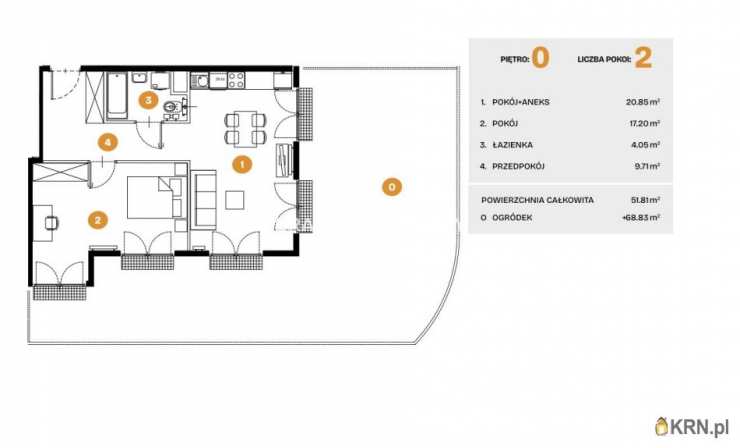 Kraków, Bronowice, ul. Na Błonie, Mieszkanie  na sprzedaż, 2 pokojowe