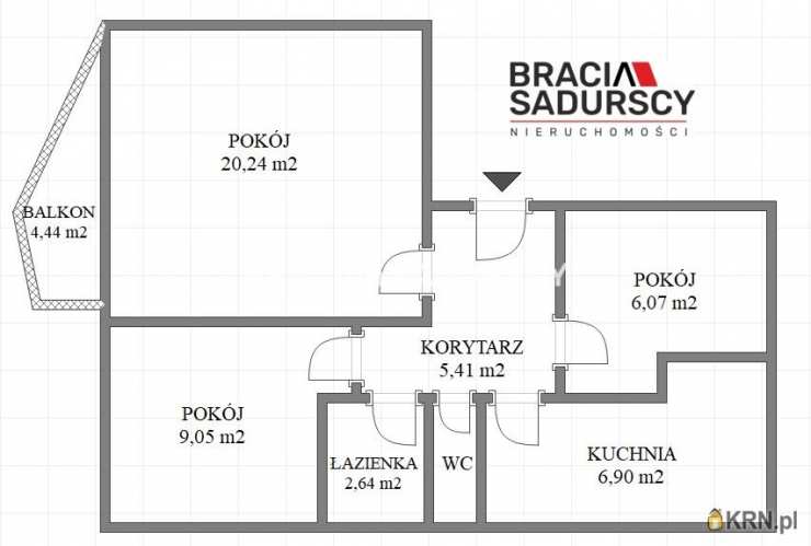Kraków, Prądnik Czerwony, ul. Powstańców, 3 pokojowe, Mieszkanie  na sprzedaż