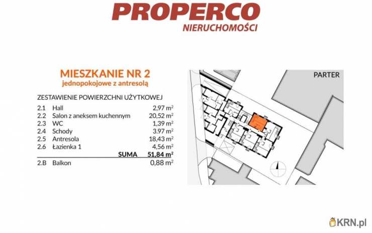 PROPERCO Sp. z o.o. Sp. k. , Mieszkanie  na sprzedaż, Warszawa, Praga Północ, ul. Sprzeczna