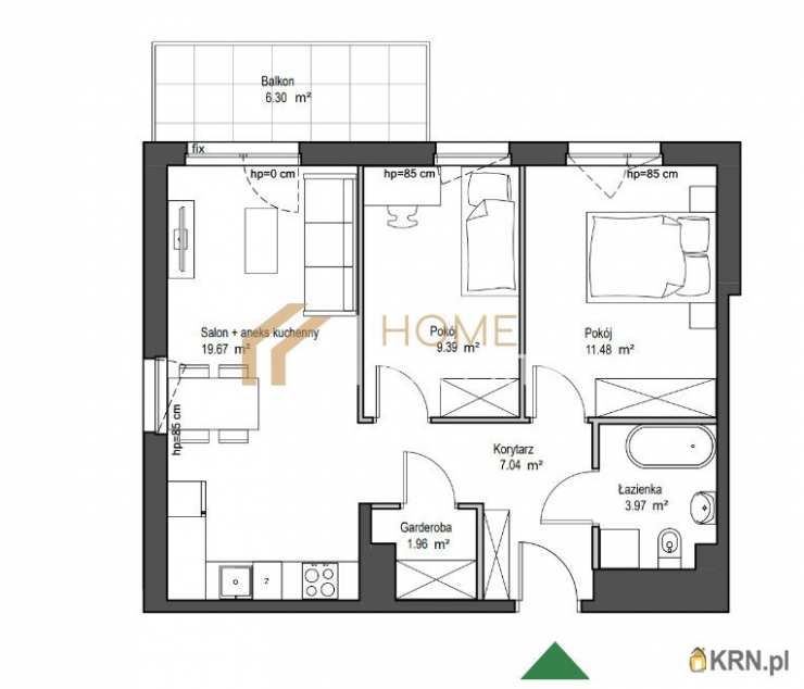 Gdańsk, Osowa/Barniewice, ul. Planetarna, Mieszkanie  na sprzedaż, 3 pokojowe