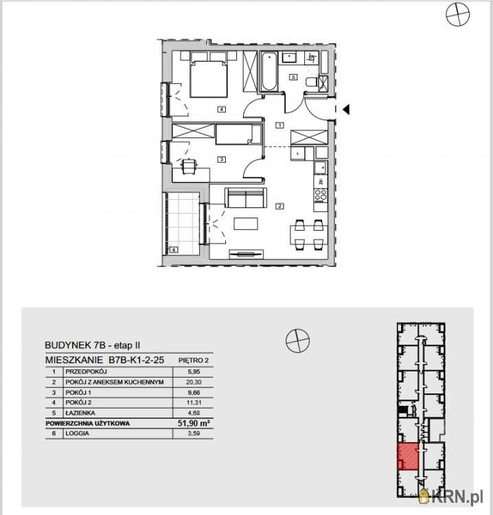 3 pokojowe, Wrocław, Fabryczna, ul. , Mieszkanie  na sprzedaż