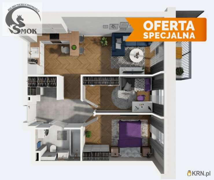 Mieszkanie  na sprzedaż, Kraków, Prądnik Biały, ul. , 3 pokojowe