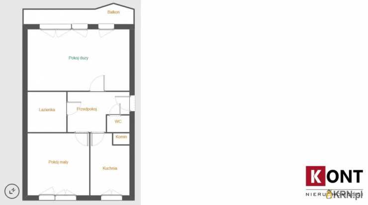 Mieszkanie  na sprzedaż, Kraków, Prądnik Biały, ul. Siewna, 2 pokojowe