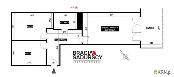 3 pokojowe, Kraków, Stare Miasto, ul. 29 Listopada, Mieszkanie  na sprzedaż