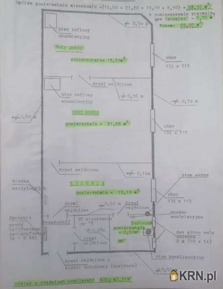 Kraków, Grzegórzki, ul. Blich, 2 pokojowe, Mieszkanie  na sprzedaż