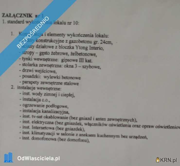 Pisz, ul. , Mieszkanie  na sprzedaż, 3 pokojowe