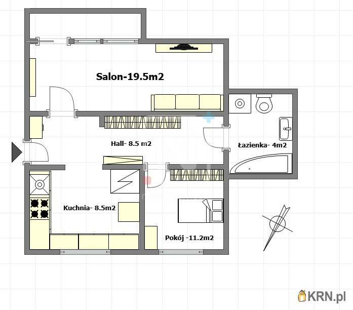 Mieszkanie  na sprzedaż, Warszawa, Ursus/Skorosze, ul. Skoroszewska, 2 pokojowe