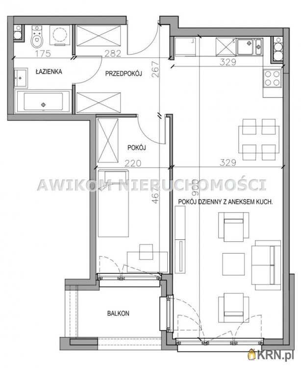 2 pokojowe, Mieszkanie  na sprzedaż, Grodzisk Mazowiecki, ul. 