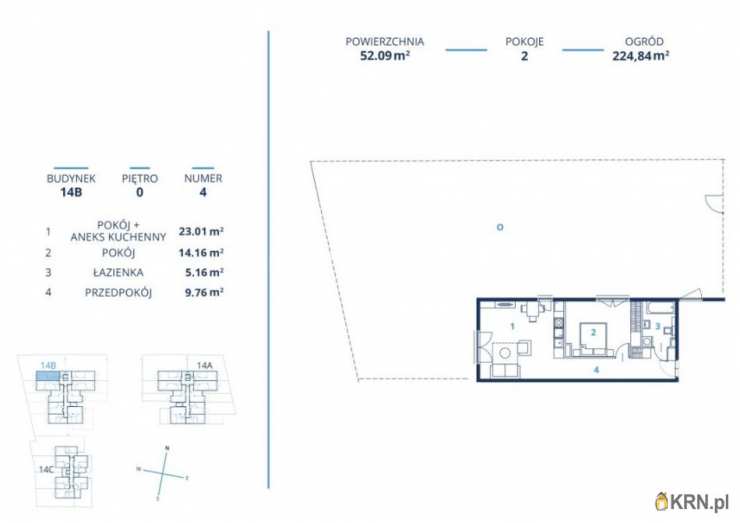 Mieszkanie  na sprzedaż, Kraków, Dębniki/Ruczaj, ul. Czerwone Maki, 2 pokojowe