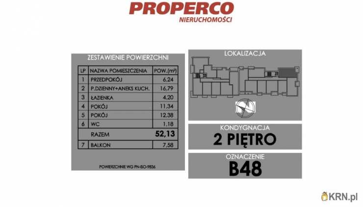 PROPERCO Sp. z o.o. Sp. k. , Mieszkanie  na sprzedaż, Skarżysko-Kamienna, ul. Żeromskiego
