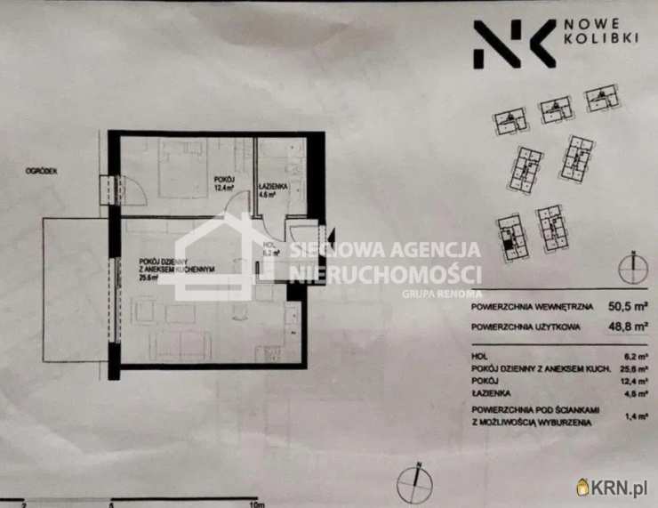 Mieszkanie  na sprzedaż, 2 pokojowe, Gdynia, Orłowo, ul. Bernadowska