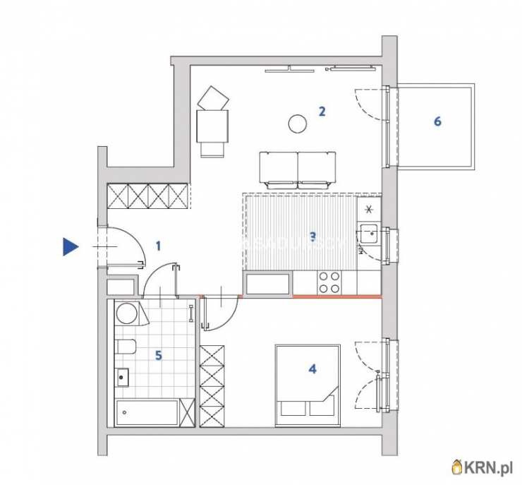 Kraków, Bronowice, ul. , 2 pokojowe, Mieszkanie  na sprzedaż