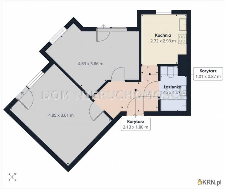 DOM Nieruchomości, Mieszkanie  na sprzedaż, Olsztyn, ul. Piłsudskiego